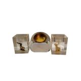DUCKS UNLIMITED  &  Hartford Fire Insurance Company Group - 3D Dimensional Tealight candle holder / Weight