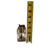 Vintage Lucite & Metal Nautical Table Lighter - Mid Century Modern - Unique