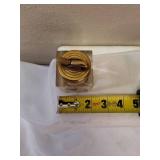 Vintage Lucite & Metal Nautical Table Lighter - Mid Century Modern - Unique