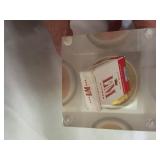 Vintage MCM Evans L&M Cigarette Pack- Lucite/Acrylic Table Lighter