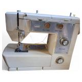 Vintage Montgomery Ward Sewing Machine Model UHT J1460 with Foot Pedal