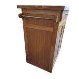 Kitchen Island Cart  2 Shelves and 1 top drawer measures 32" H x 27" W