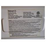 Mainstays |  0.7 Cu ft Countertop Microwave Oven, 700 Watts, Black