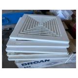 Broan 688 50 CFM Ventilation Fan & Broan Fan Covers