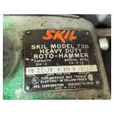Skil Roto Hammer Model 736 with Bits