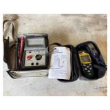 Ideal Light Meter & Amprobe AMB-4D Meter