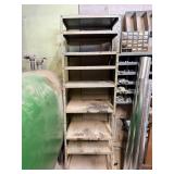 Metal Shelving Unit 24" x 18" x 76" Tall