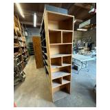 Metal 2 Sided Shelving Unit - 19" x 6