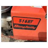 Simplicity 516RT Rototiller
