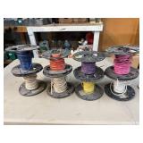 8 Small Rolls Insulated Wire