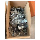 3 Bins of Electrical Items - Beam Clamps