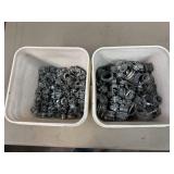 2 Buckets of Electrical Connectors