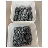 2 Buckets of Electrical Connectors