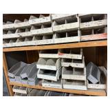 3 Shelves of Organizer Bins