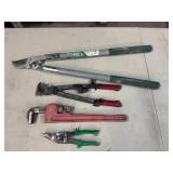 Pipe Wrench, Cutters