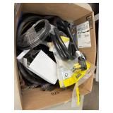 Box of Range Cords, Dryer Cords & Electrical Supplies