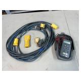 Extension Cords, Fluke 12 Multimeter & Electric Testers