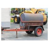 Portable Towable Charcoal Pig Roaster 5 Ft L X 26" W X 45" High, Heavy Duty Commercial Grade Construction