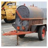 Portable Towable Charcoal Pig Roaster 5 Ft L X 26" W X 45" High, Heavy Duty Commercial Grade Construction