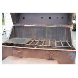 Portable Towable Charcoal Pig Roaster 5 Ft L X 26" W X 45" High, Heavy Duty Commercial Grade Construction