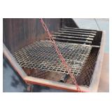 Portable Towable Charcoal Pig Roaster 5 Ft L X 26" W X 45" High, Heavy Duty Commercial Grade Construction