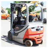Linde Electric Forklift RX 60-25 C, 6000 lbs Capacity