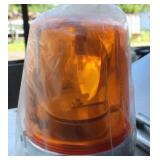 Tri- Lite Rotating Beacon Light Model # MV- IND, 6" diameter x 7-5/8" high,