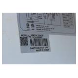 Avantco Model # 78GDC23HCB, Black Swing Glass Door Merchandiser Refrigerator With LED Light & Customizable Panel