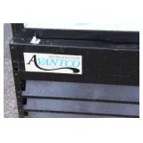 Avantco Model # 78GDC23HCB, Black Swing Glass Door Merchandiser Refrigerator With LED Light & Customizable Panel