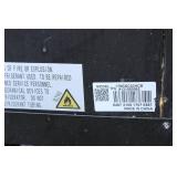 Avantco Model # 78GDC23HCB, Black Swing Glass Door Merchandiser Refrigerator With LED Light & Customizable Panel