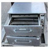Hatco HDW-  Free Stand 2 Drawer Warmer, 208 Volts, 1 Phase, 900 Watts 208 Volts, 1 Phase, 900 Watts