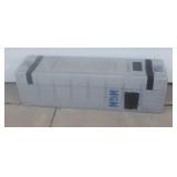 Hard Case Heavy Duty Equipment Storage & Road Travel Case On Wheels, Measures: 54" x 15" x 15", Great For Rifle Storage