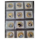 The Civil War Collection - 29 Stamped Coins (Kennedy Half Dollars) that tell the Civil War along with History (Album) - Mystic Stamp Company