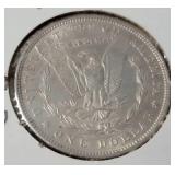 1881 Morgan Silver Dollar - AU