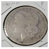 1901 -O Morgan Silver Dollar - F