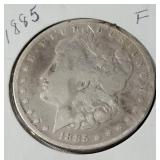 1885 Morgan Silver Dollar - VF