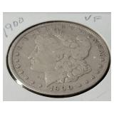 1900 Morgan Silver Dollar - VF