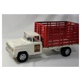Vintage Tonka Farms Truck - Metal -(all is original)  (16 1/2" x 8" w).  Truck is from the 50