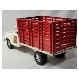 Vintage Tonka Farms Truck - Metal -(all is original)  (16 1/2" x 8" w).  Truck is from the 50