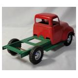 Vintage Tonka Flat Bed Farm Truck - Metal - (all is original) (13"L X 5 1/2"W).  Truck is from the 50