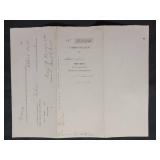 2 Vintage Original Court Documents .  One from the "First District Court of Exxex. Commonwealth" - 16th day of April 1889 and one from the "House of Correction Commonwealth of Massachusetts" - October