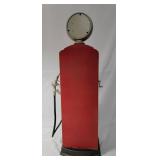 Fire Chief Replica Gas Pump Cabinet.- with working clock.  Made in the 50