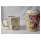 Jeff Gordon 1998 Champion Mug and Jeff Gordon 50th Anniversary Cup.