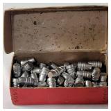 Vintage Hornady Bullets for reloading.  270 CAL.  Approx 95 bullets in box