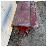 Drop Leaf Bench Table