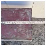 Drop Leaf Bench Table