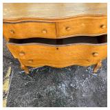 Wooden Dresser with Mirror