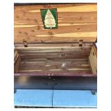 Vintage Cedar Trunk