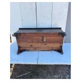 Vintage Cedar Trunk
