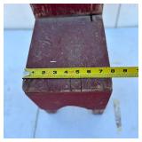 Small Red Wood Chair